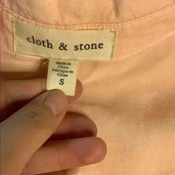 Cloth & stone button down top - Picture 3 of 3